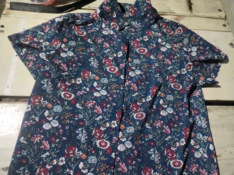 Floral Print Shirt
