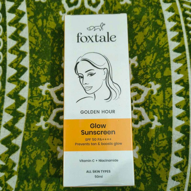 Foxtale Glow Sunscreen