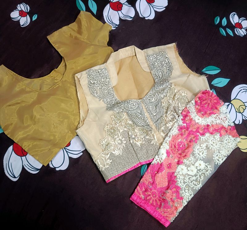 Combo Of Two New Blouses 😍💖🧡✨