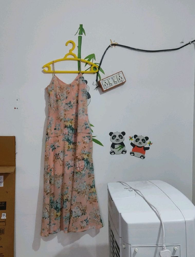 Floral Print Midi Dress