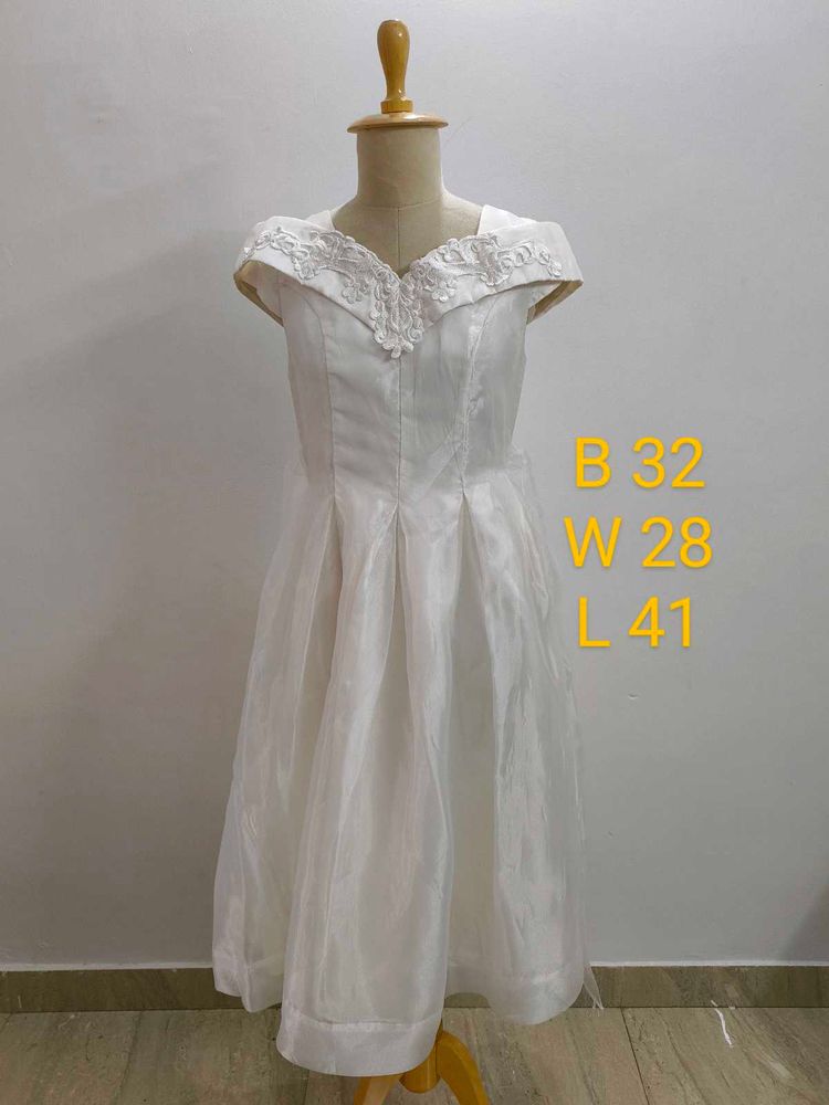 Vintage White Dress
