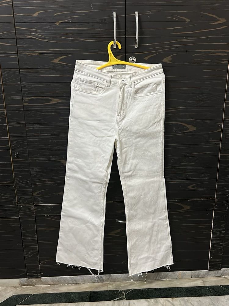 Ether White Denim Jeans