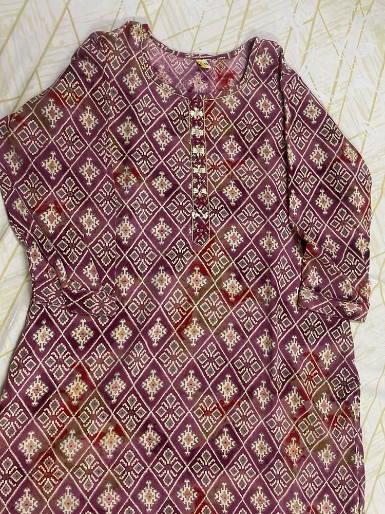 Ethnic Print Kurta