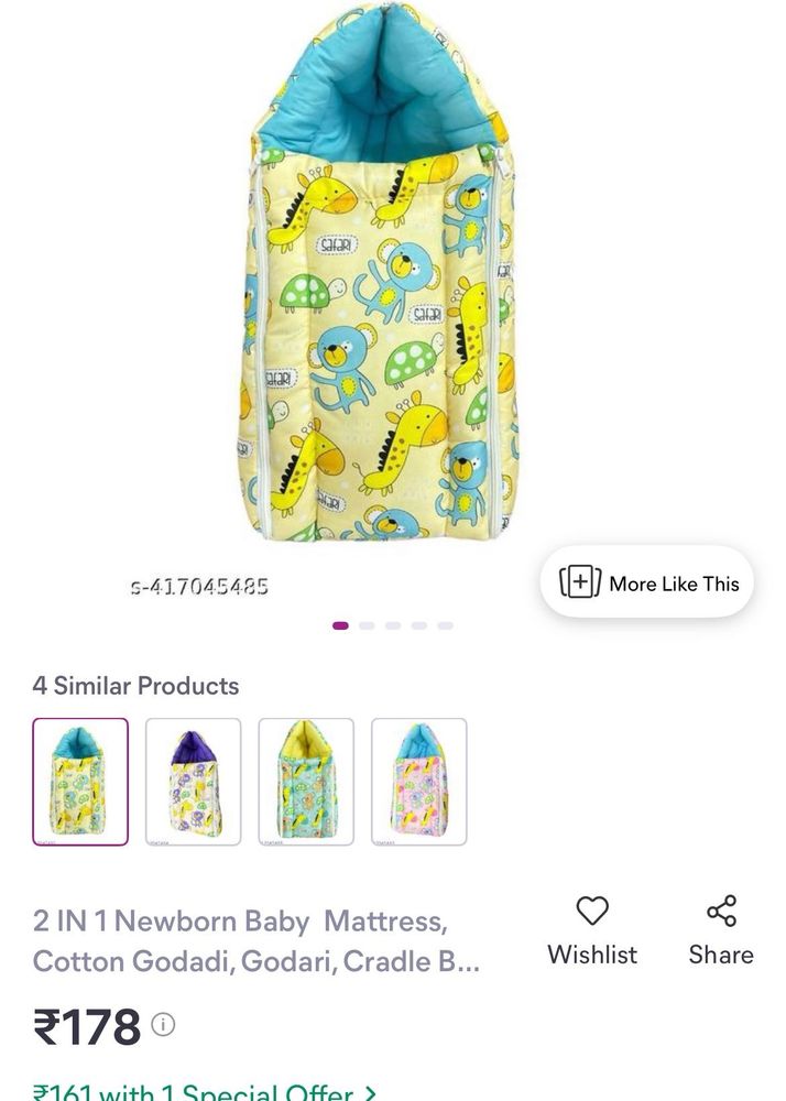 2in One Baby Mattress