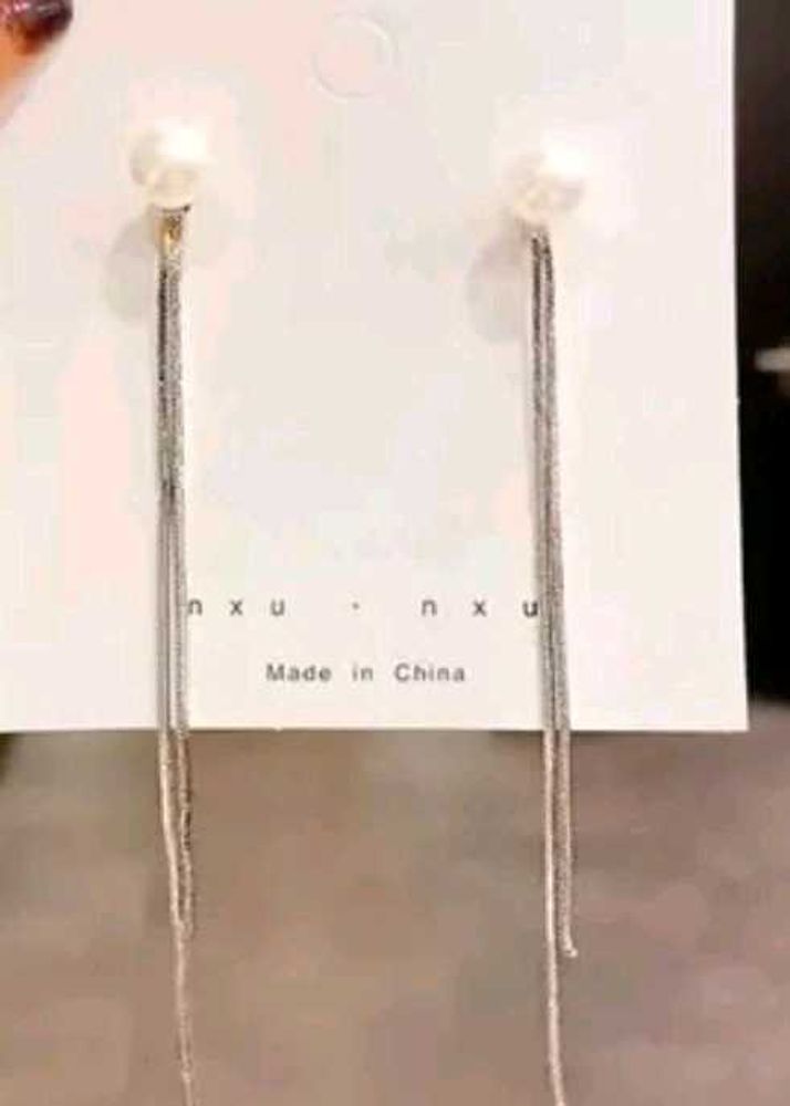 Combo Of 2 Korean Pearl Earrings