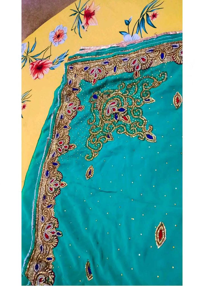 Heavy Work Saree