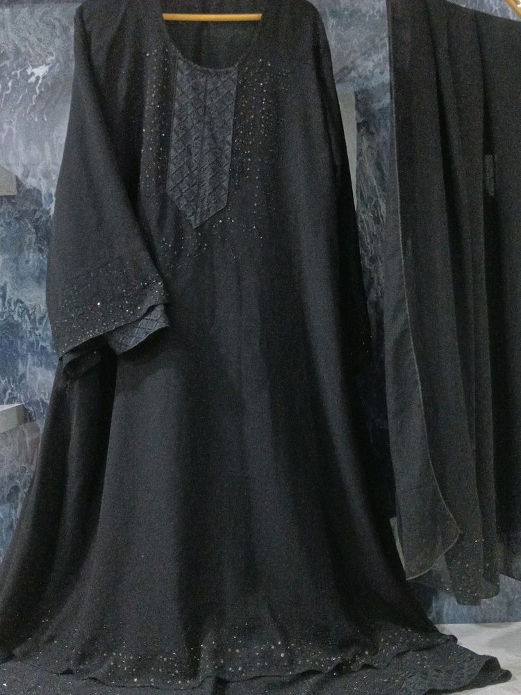 Dubai Stylish Abaya With Dupatta