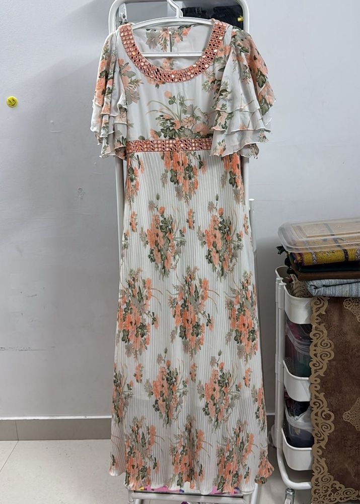 Floral Ethnic Gown