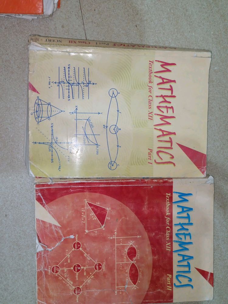12 Class Ncert Math Textbook Part1 +Part 2