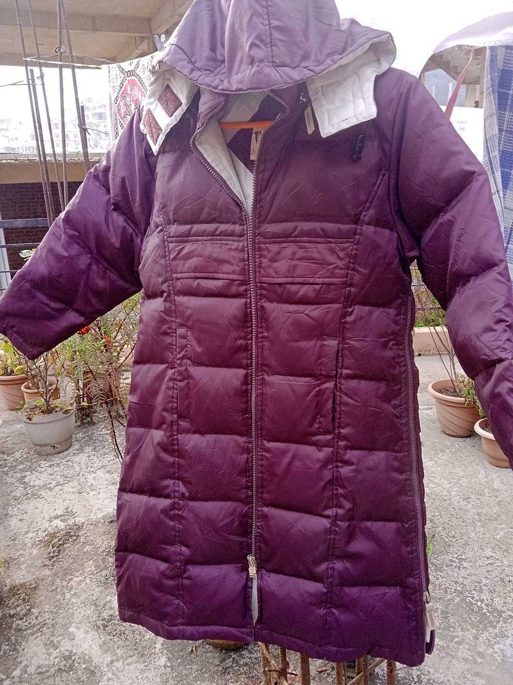 long puffer jacket