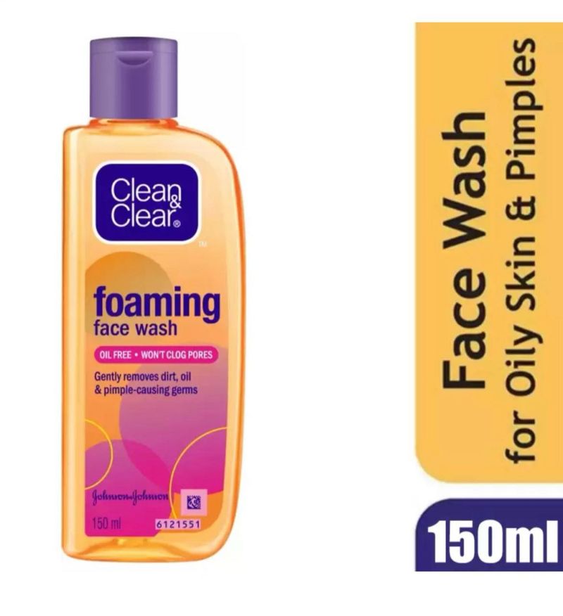 Clean &amp; Clear Facewash (150ml) Pack of 4