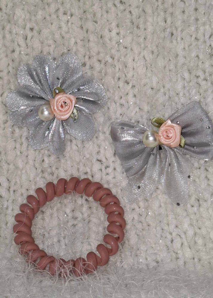 KOREAN  HAIR  CLIP  WITH  SPIRAL  BAND 🎀