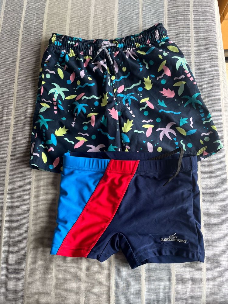 Boys Swim Trunks - Fun Prints! Set Of 2
