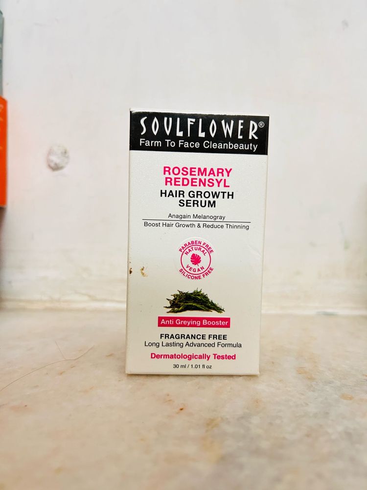 Soulflower Rosemary Hair Growth Serum