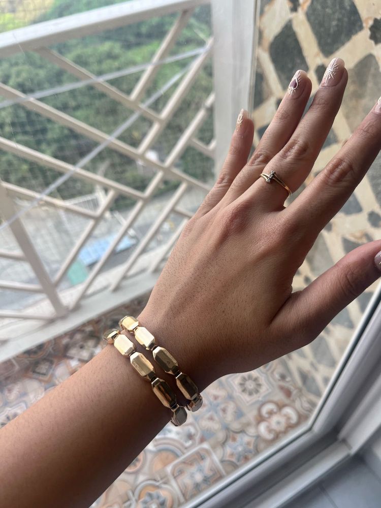 TFC Luma Gold Plated Bracelet (set of 2)