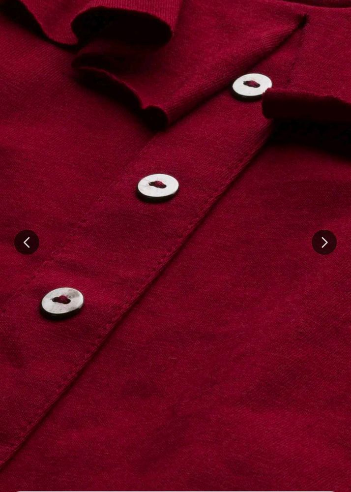 Elegant Burgundy top