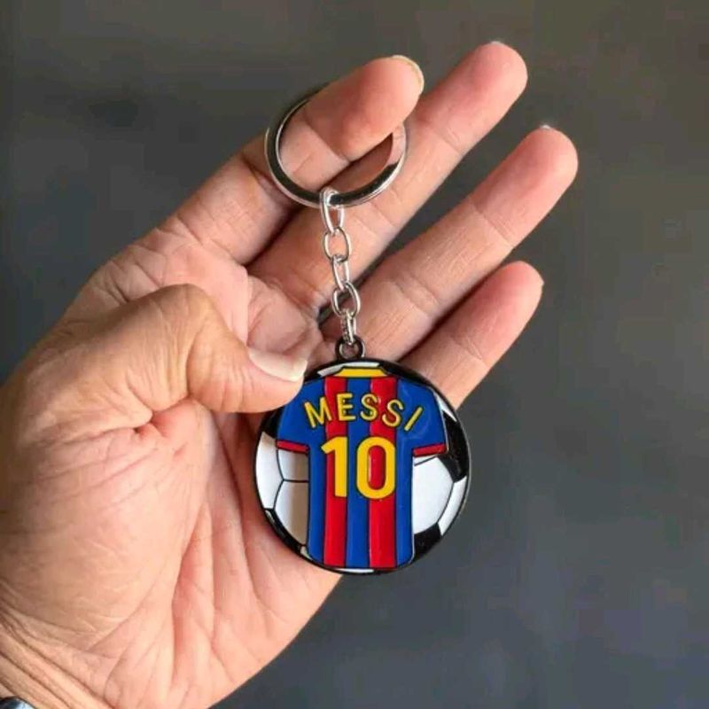 Messi Jersey rotating Keychain