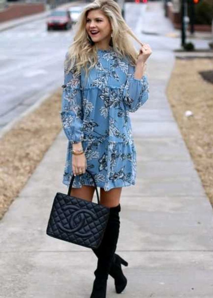 Shein Floral Dress