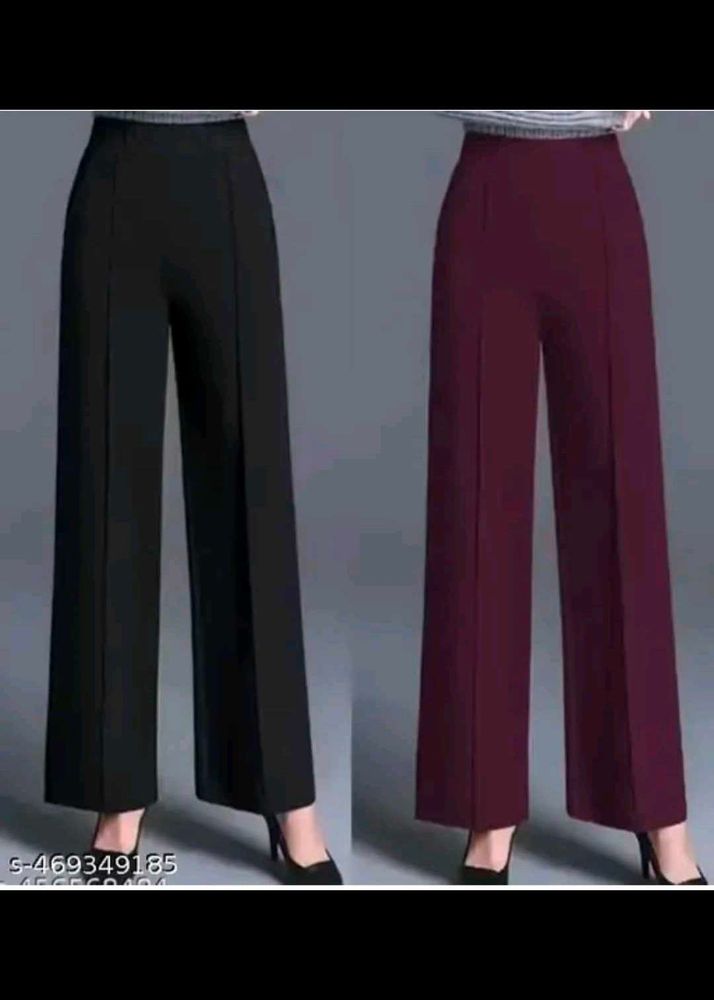 Stylish Wide Leg Trousers