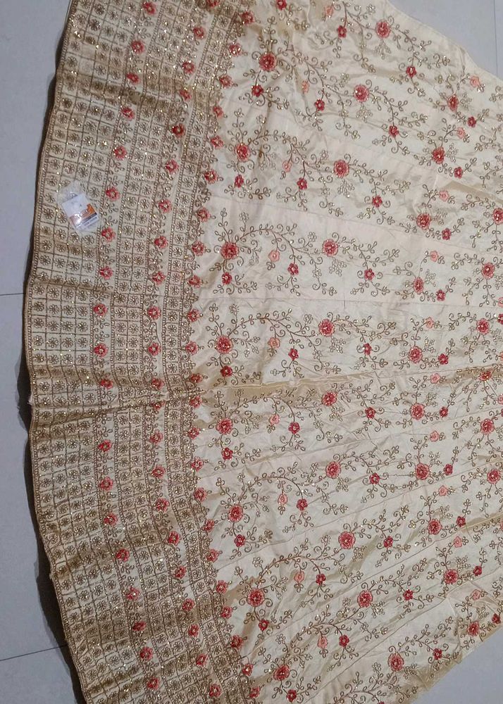 Floral Embroidered Lehenga Skirt