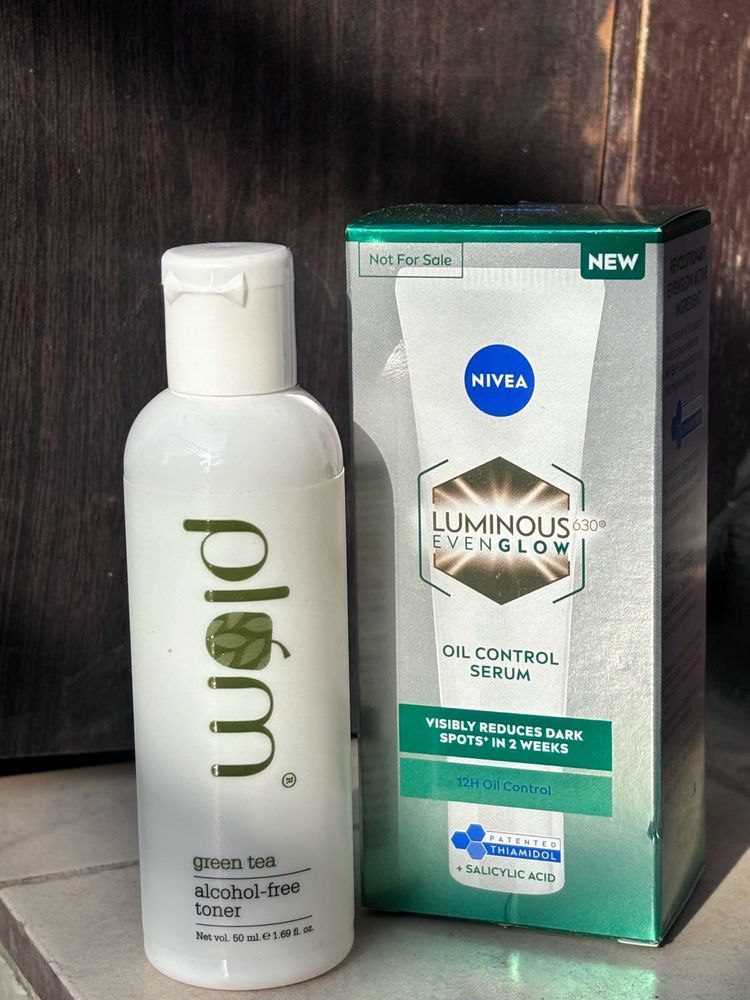 Plum Toner With Nivea Serum