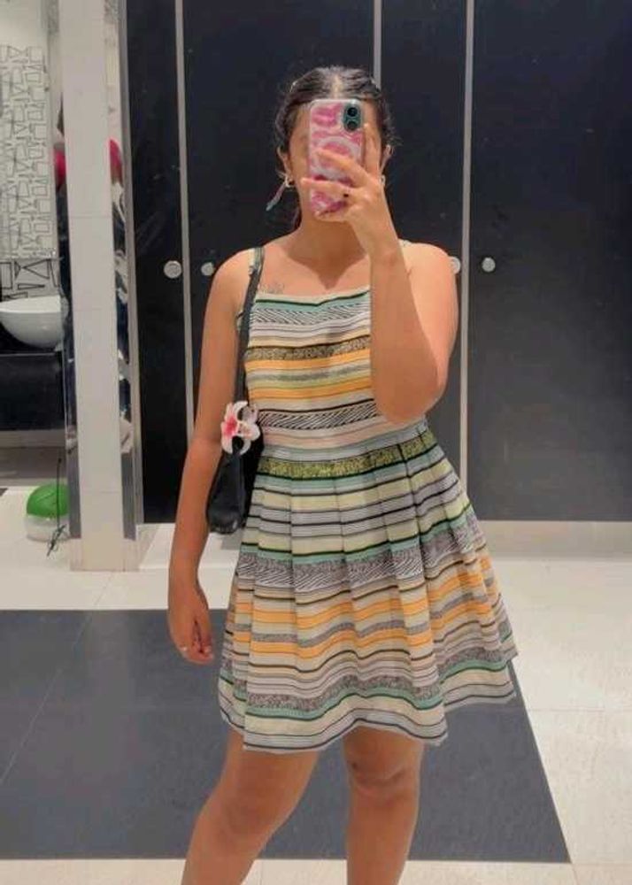 Striped Mini Dress