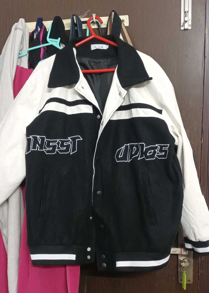 Stylish Black &amp; White Jacket