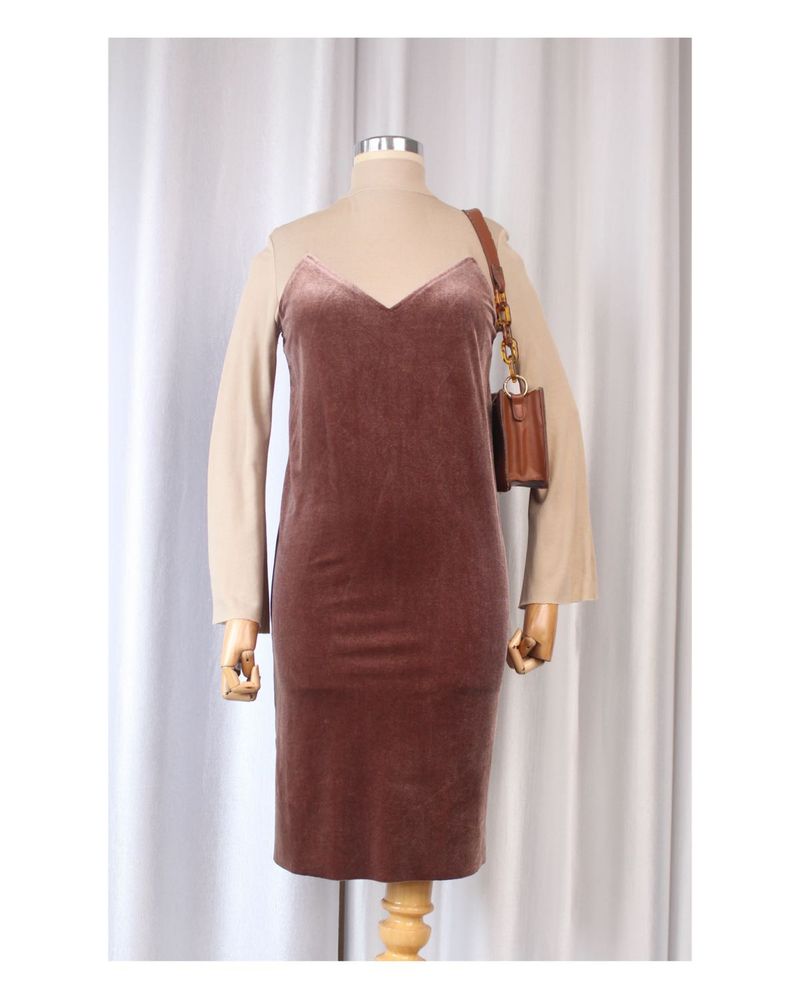 🎉🎉SALE🎉🎉 Korean Velvet Dress
