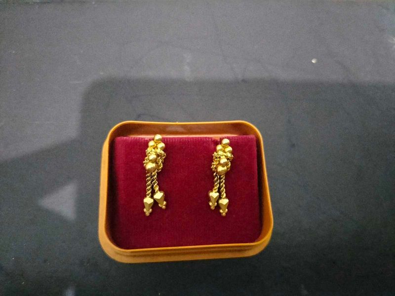 Gold Dangle Earrings
