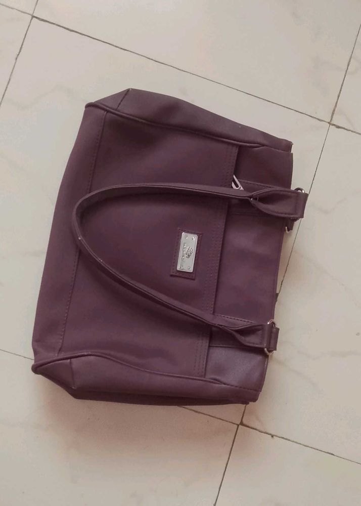 Elegant Purple Handbag