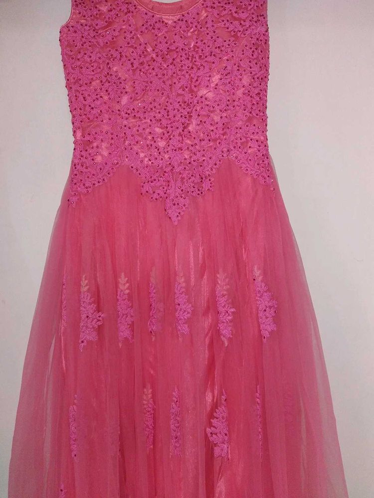 Pink Ethnic Gown