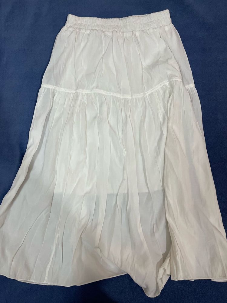 White Maxi Skirt