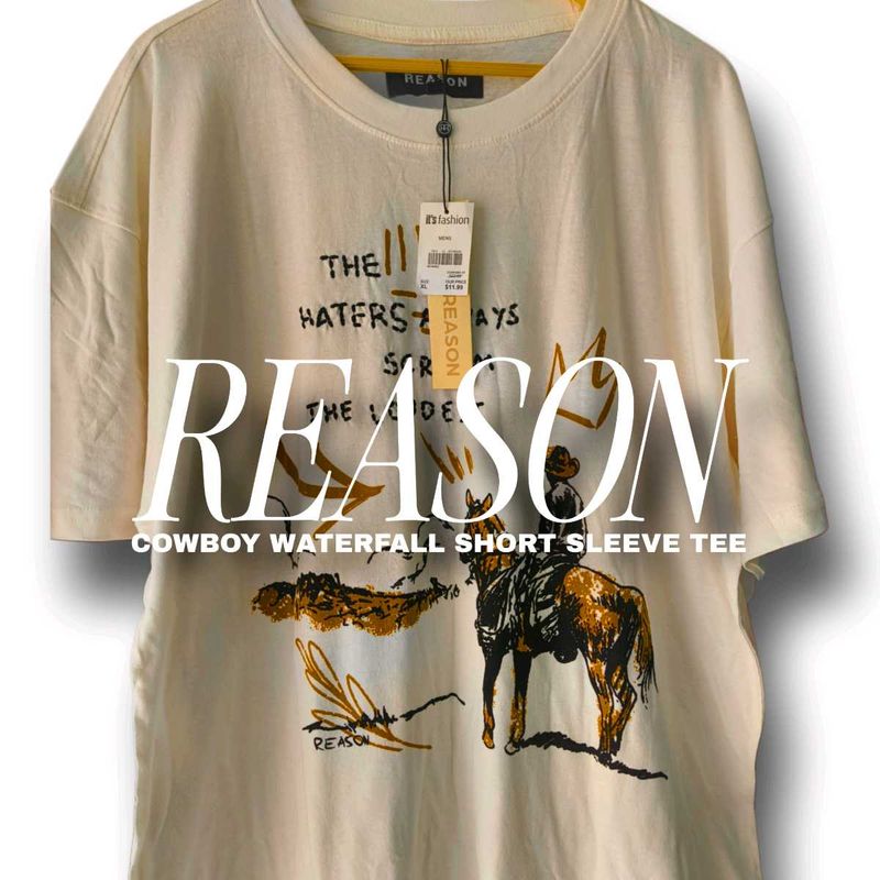 Reason Cowboy Waterfall Graphic Tee