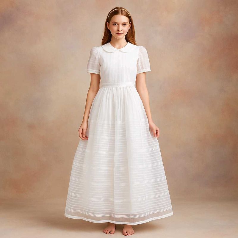 Girls&#39; White Dress
