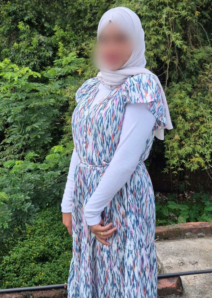 Elegant Multicolor Maxi Dress