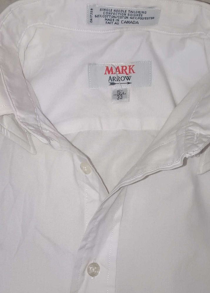 Mark Arrow White Shirt