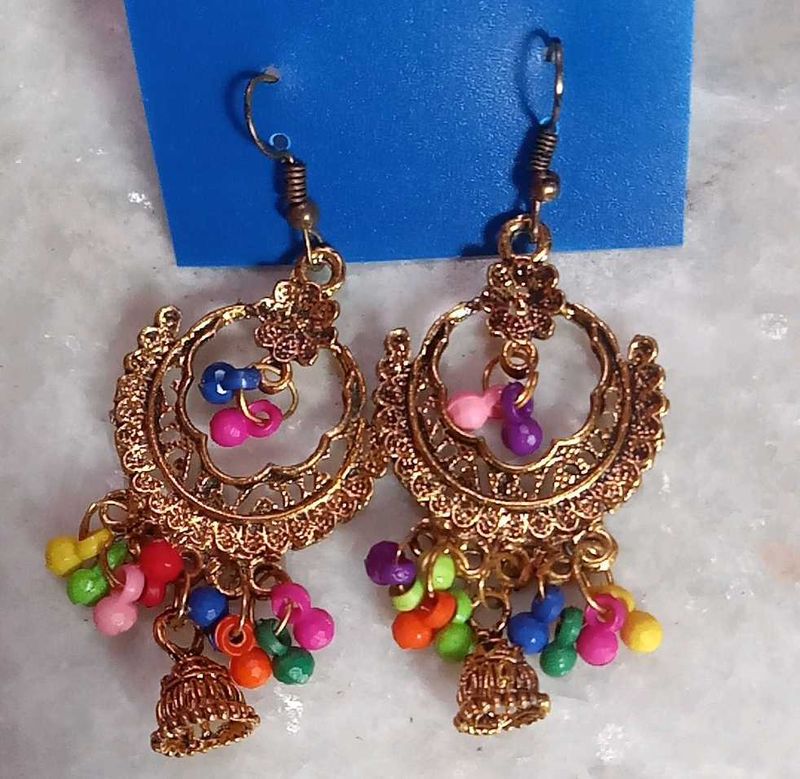 Ethnic Jhumka Earrings