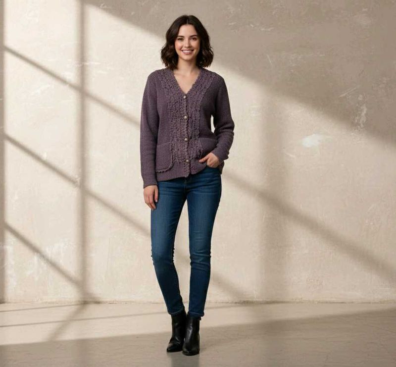 Elegant Knit Cardigan