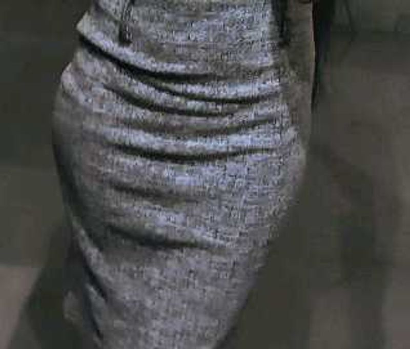 Korean White &amp; Black Skirt For Women