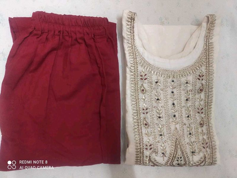 Short Kurti With Langish Free