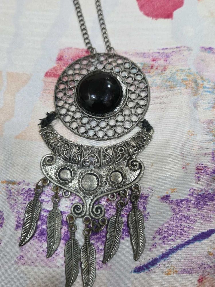 Boho Feather Necklace