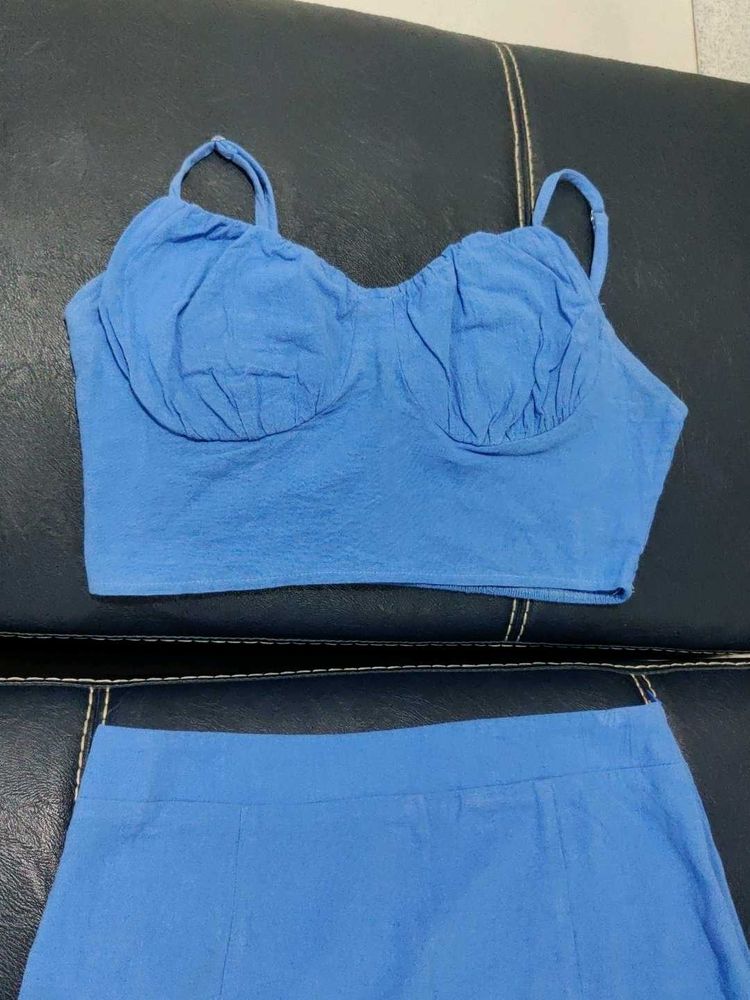 Urbanic Blue Two-Piece Set size M