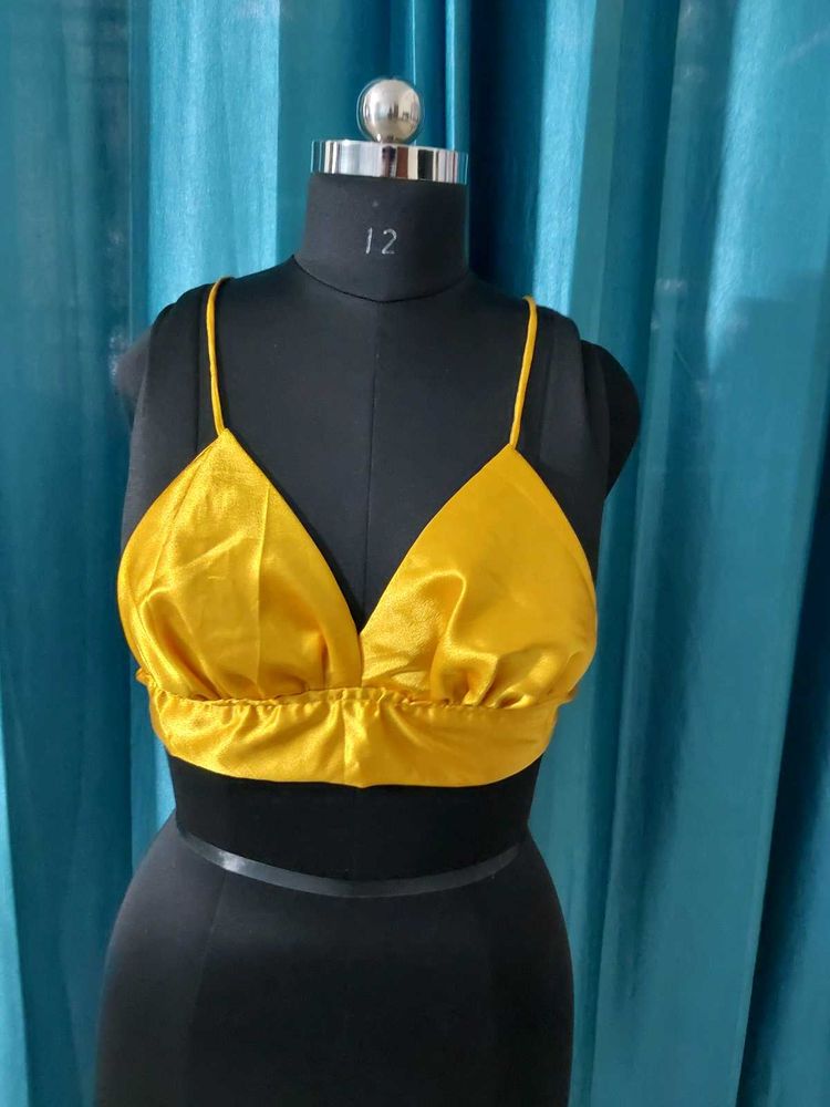 Satin Bralette Crop Top - Select Any 3
