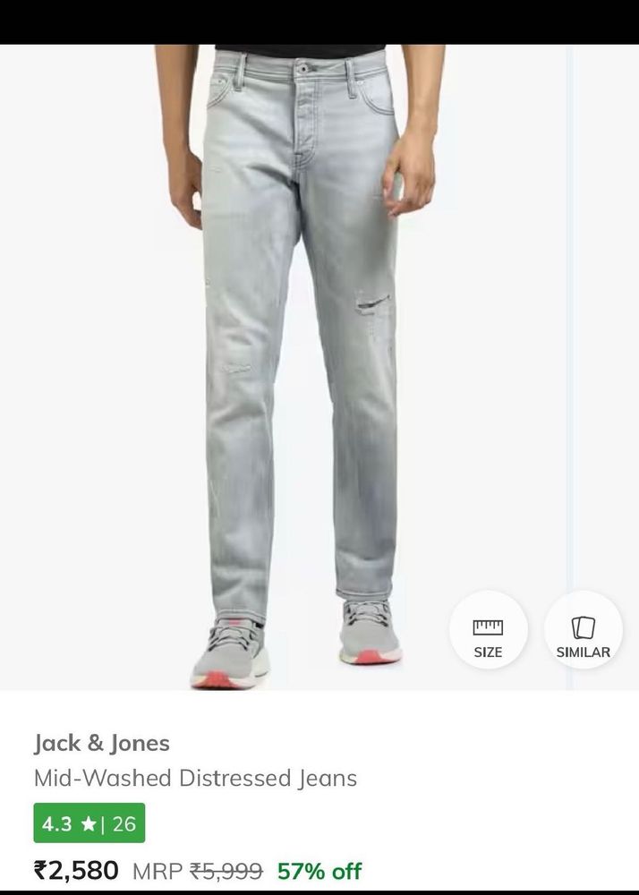 Jack &amp; Jones Distressed Jeans