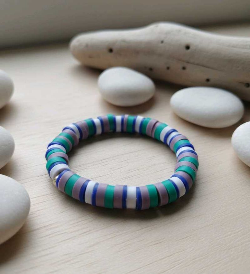 Colorful Heishi Bead Bracelet from Anya Creation