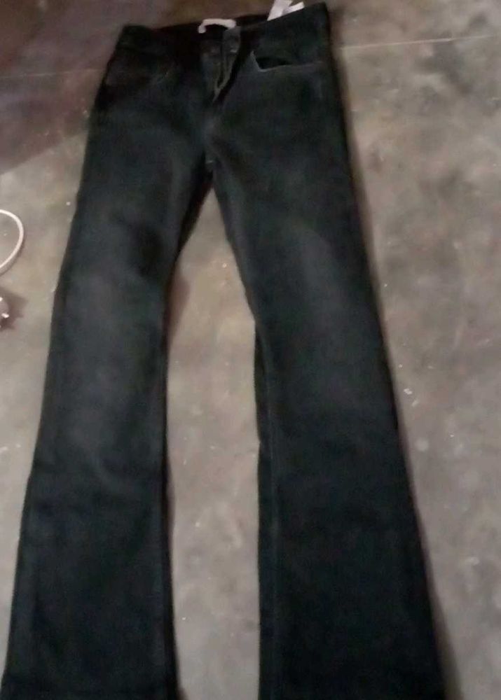 Black Flare Jeans