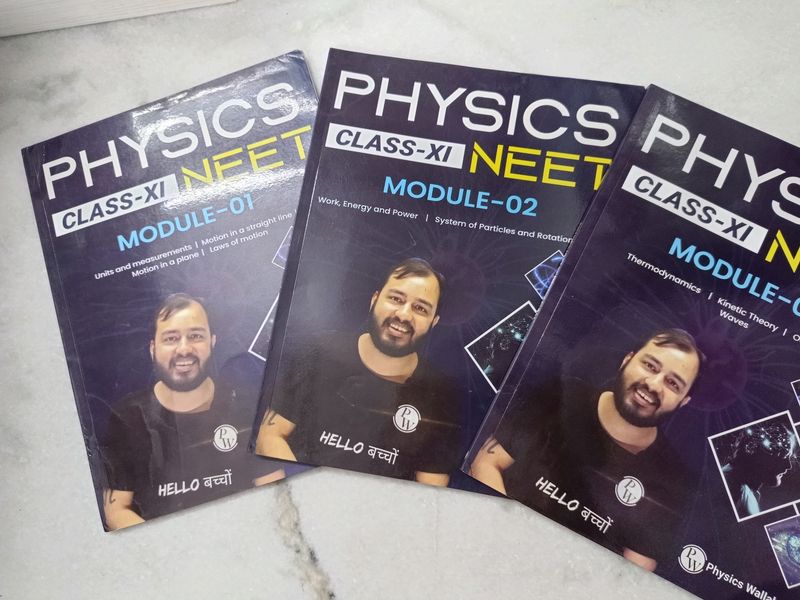 PW Neet Full Course Physics Modules 1,2 And 4 With
