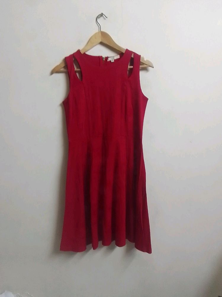 Blood Red Mini Dress
