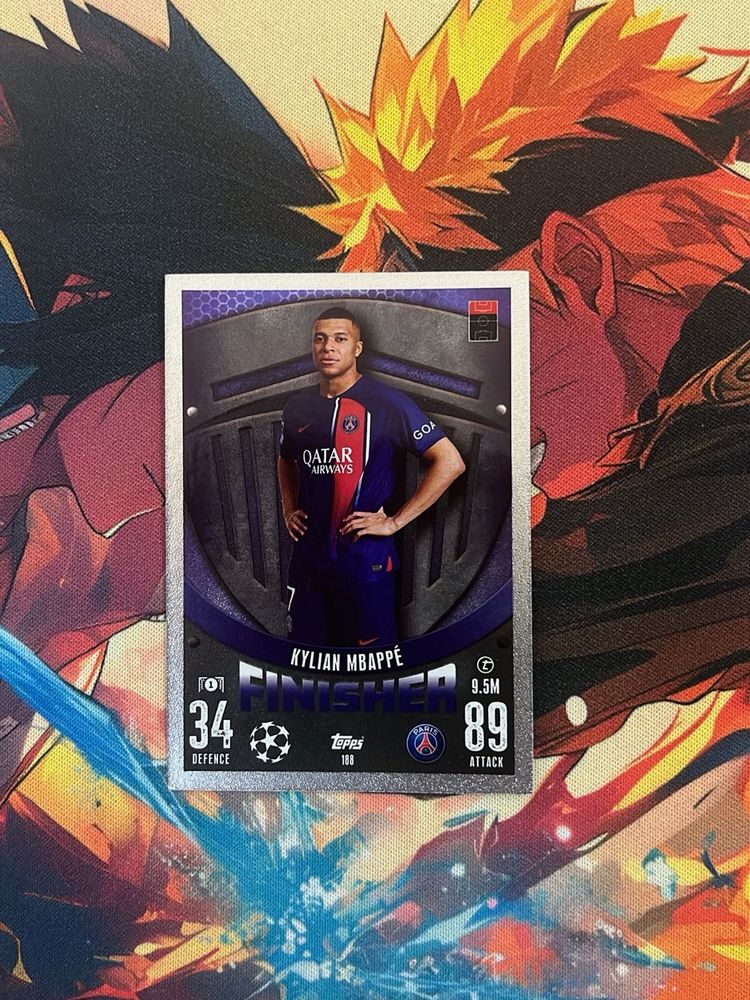 Kylian Mbappe Topps Card