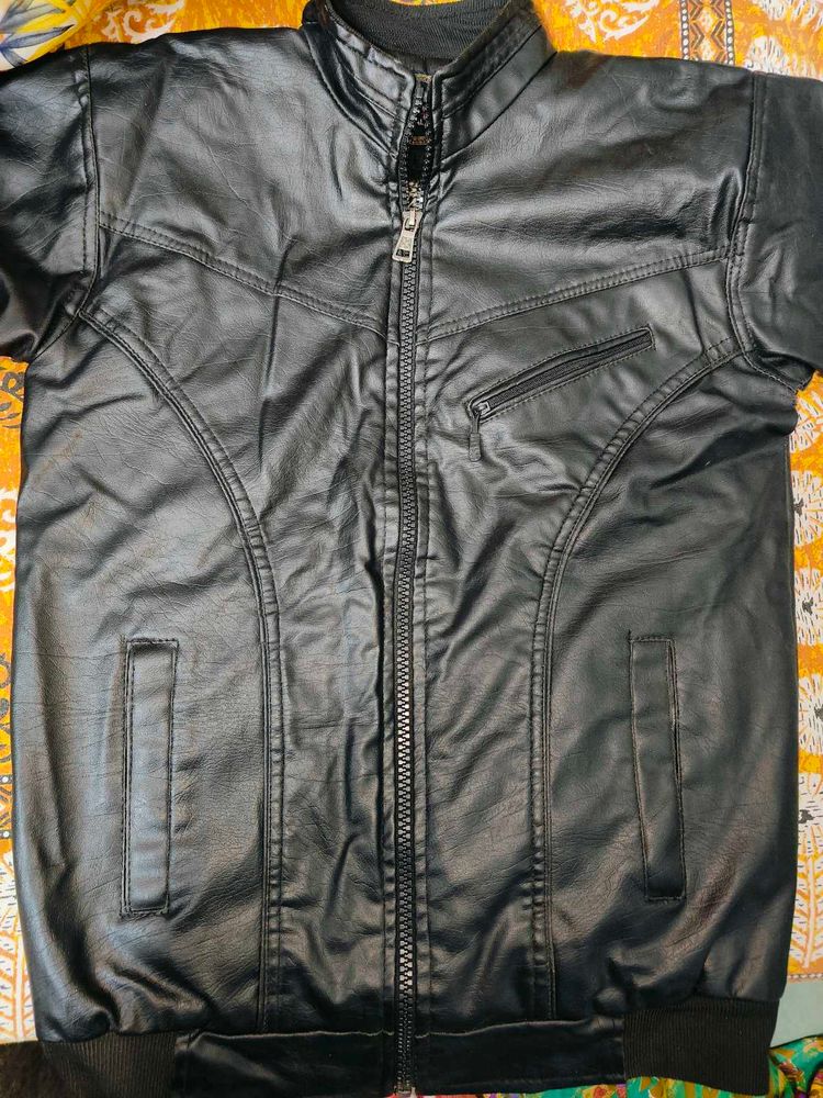 💯 Original Leather Jacket Size XS-S